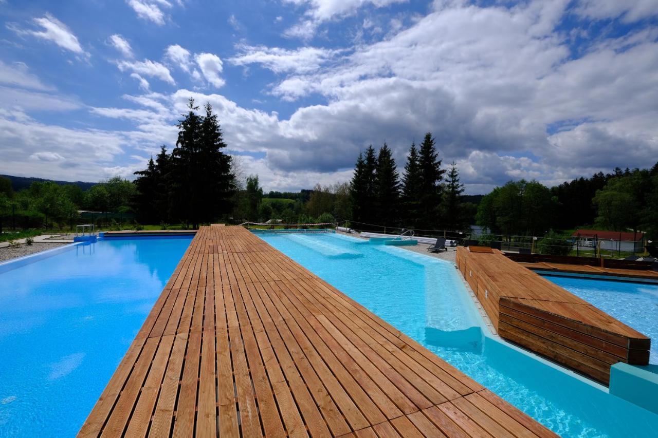 Lipno-Frymburk Wellnes Apt D 103 Dış mekan fotoğraf